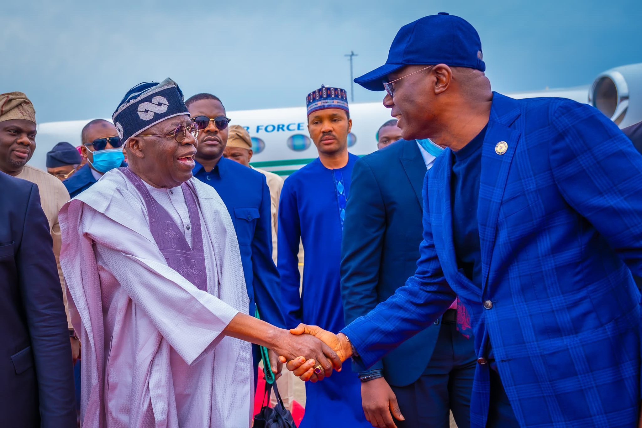 PRESIDENT TINUBU RETURNS TO LAGOS FOR EID AL-ADHA CELEBRATION