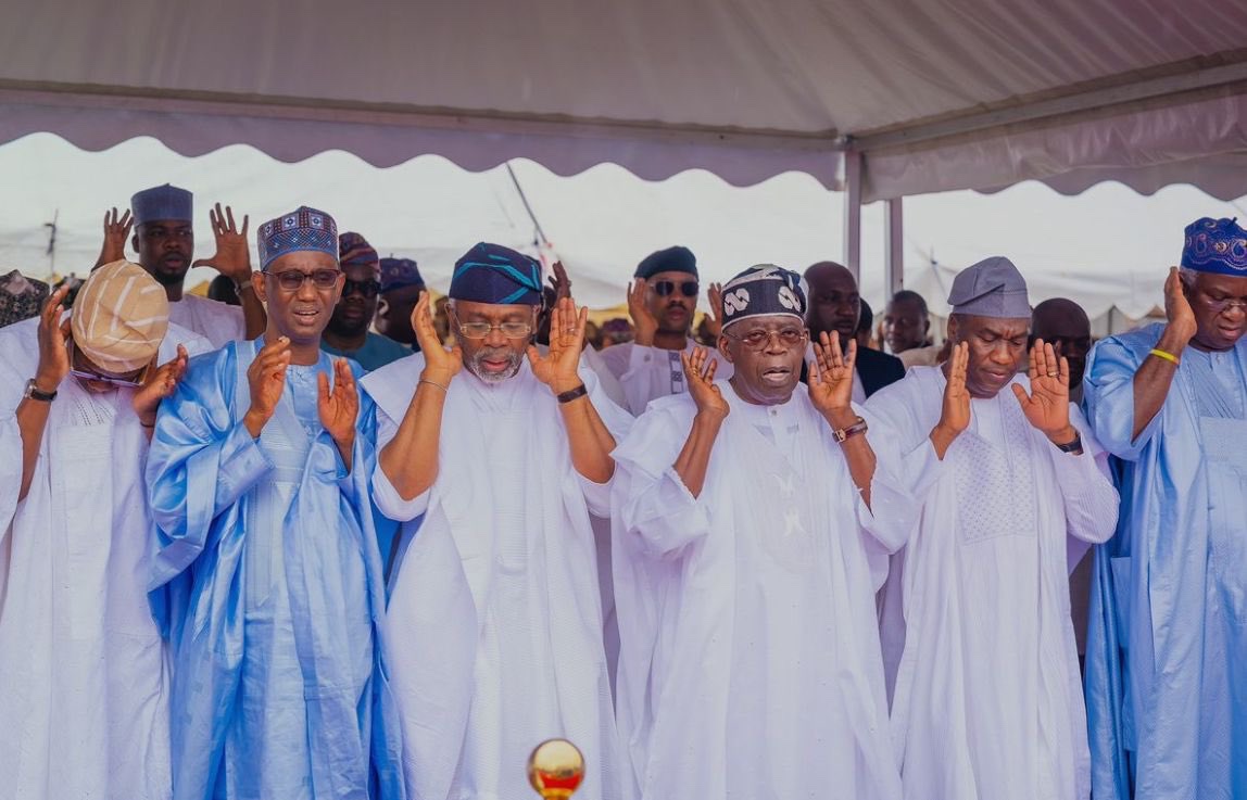 EID-EL-KABIR: PRESIDENT TINUBU CELEBRATES WITH NIGERIANS