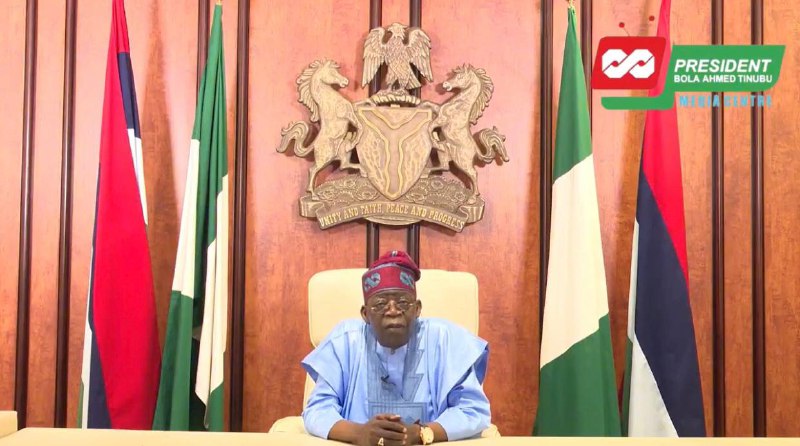 FULL TEXT OF PRESIDENT TINUBU’S NATIONAL BROADCAST ON DEMOCRACY DAY