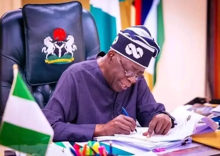 PRESIDENT TINUBU SIGNS OLD NATIONAL ANTHEM BILL INTO LAW