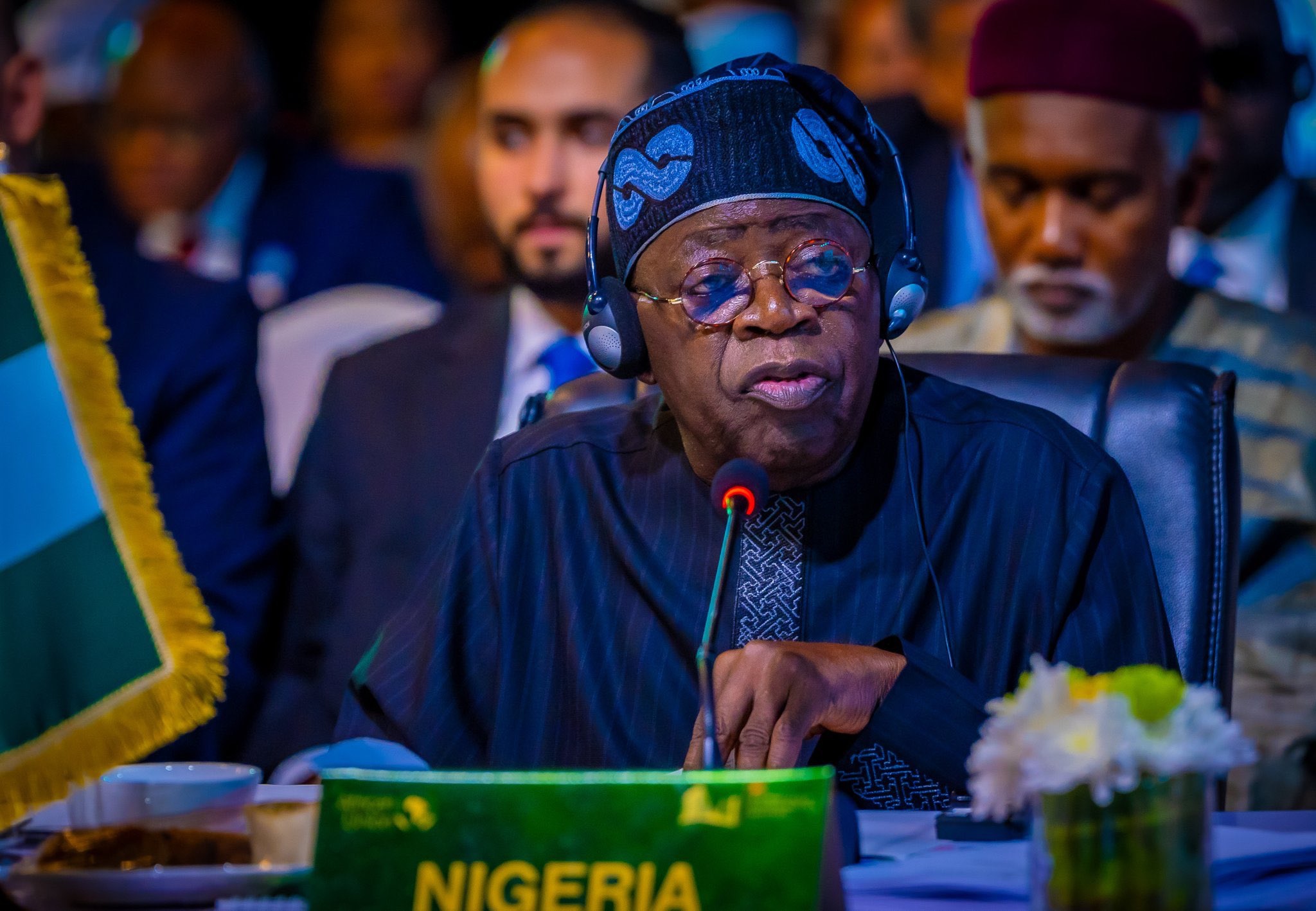 PHOTOS OF PRESIDENT TINUBU AT THE 6TH MID-YEAR MEETING OF THE AFRICAN UNION, GHANA