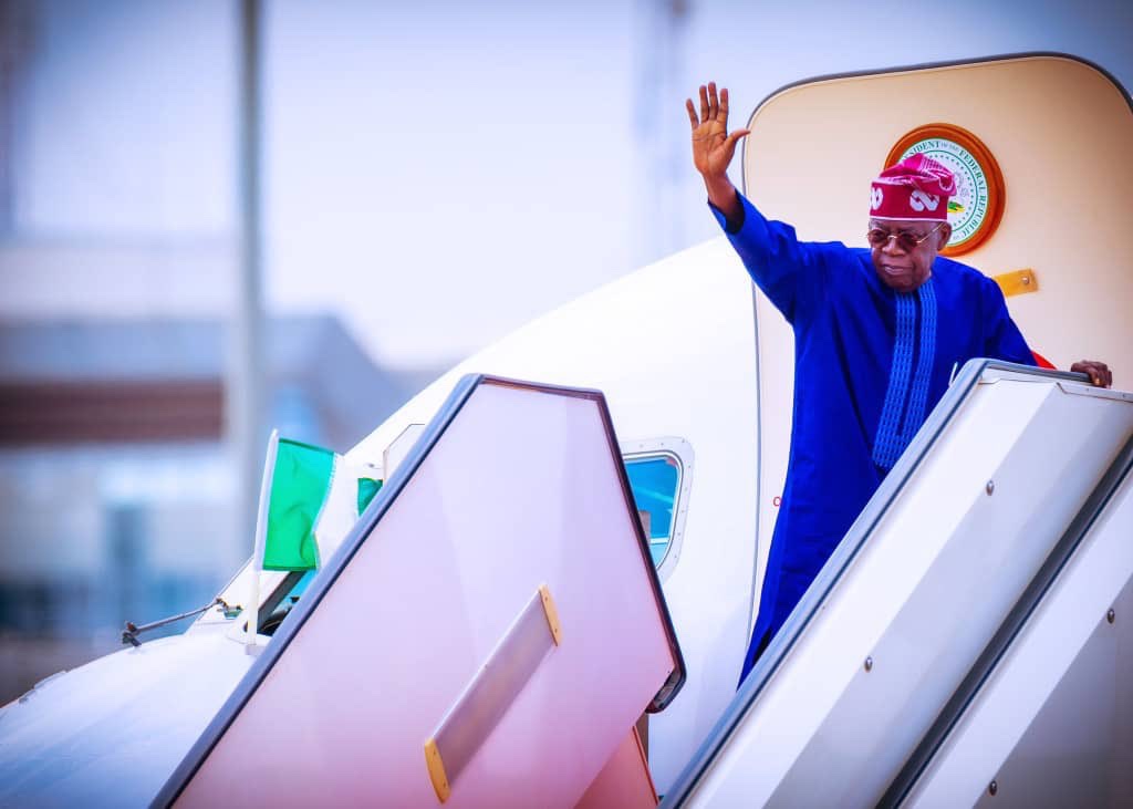 PRESIDENT TINUBU DEPARTS ABUJA FOR BEIJING, CHINA, ON AN OFFICIAL VISIT