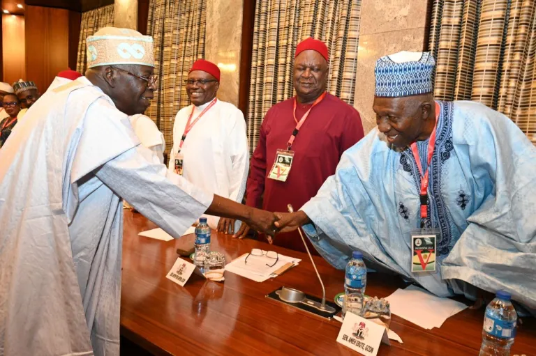 I DIDN’T COME TO LOOK FOR MONEY, I CAME TO WORK’, PRESIDENT TINUBU TELLS FORUM OF FORMER NASS PRESIDING OFFICERS