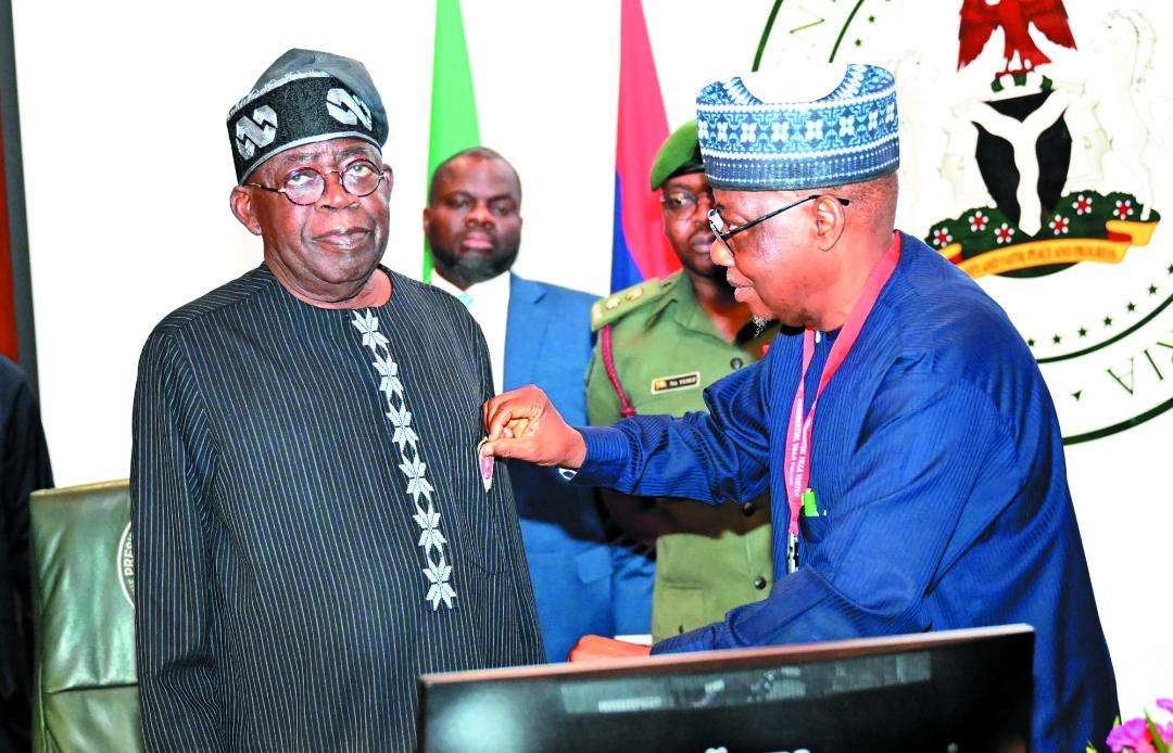 FGN DONATES N500 MILLION TO THE NIGERIAN LEGION AS TINUBU COMMENDS THE ARMED FORCES