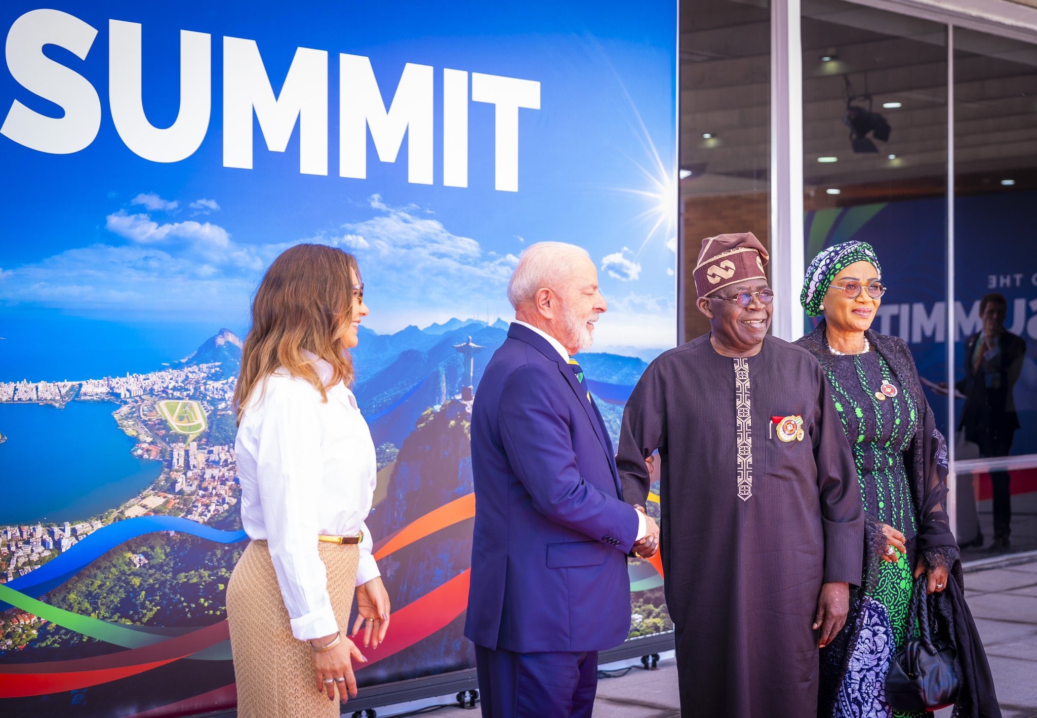 PRESIDENT TINUBU AND FIRST LADY ARRIVES BRAZIL FOR #G20SUMMIT