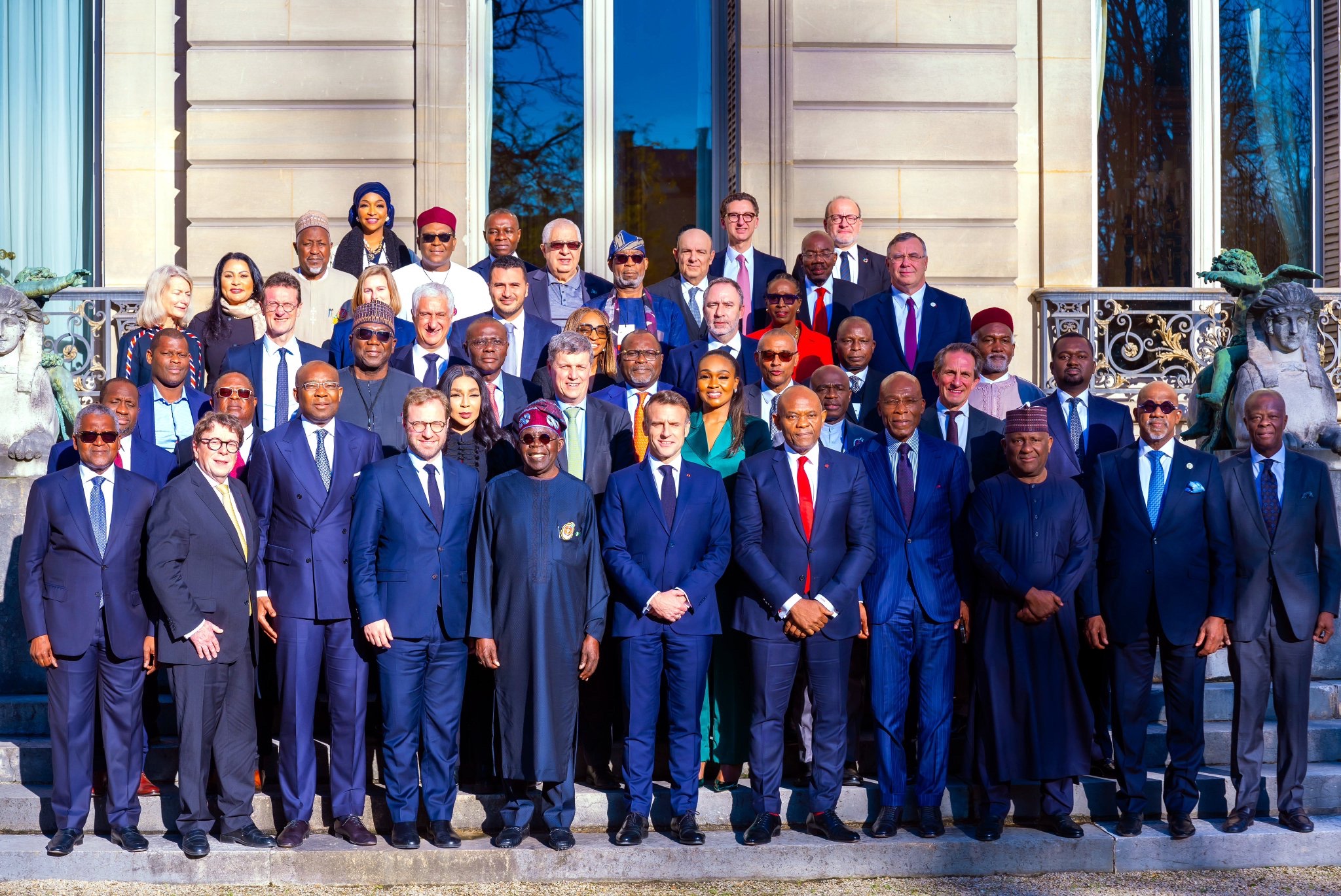 PRESIDENT TINUBU ATTENDS FRANCE-NIGERIA BUSINESS COUNCIL MEETING WITH PRESIDENT MACRON