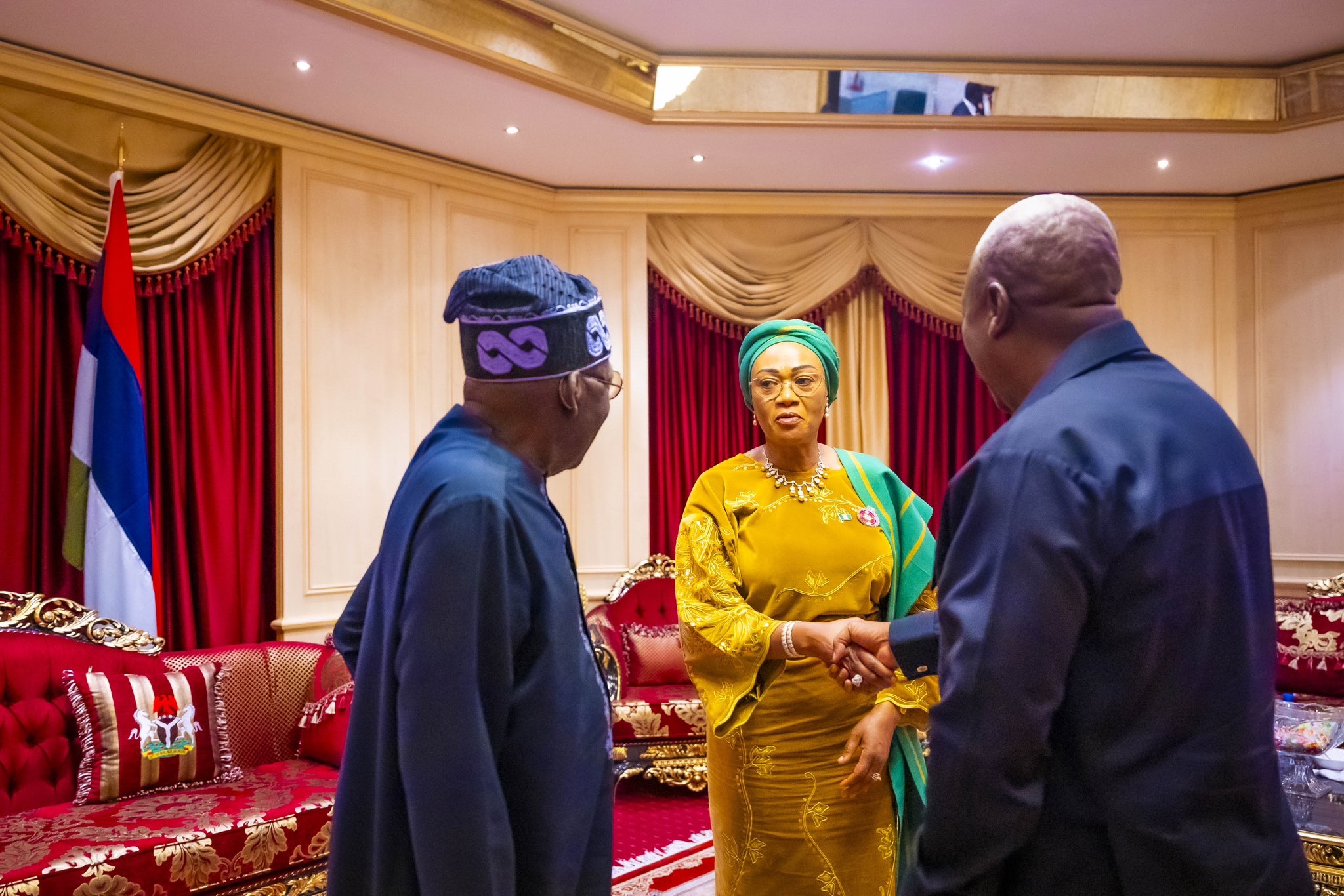 PRESIDENT TINUBU RECEIVES GHANA PRESIDENT-ELECT IN ASO VILLA